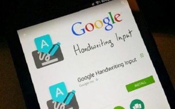جوجل تطرح لوحة مفاتيح للكتابة بخط اليد