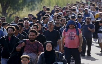 ألمانيا تتعهد بـ 670 يورو لكل لاجئ سورى شهريا