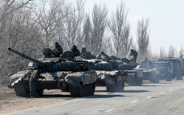 روسيا تنشر 22 وحدة قتالية قرب إيزيوم وتقصف 400 هدف أوكراني