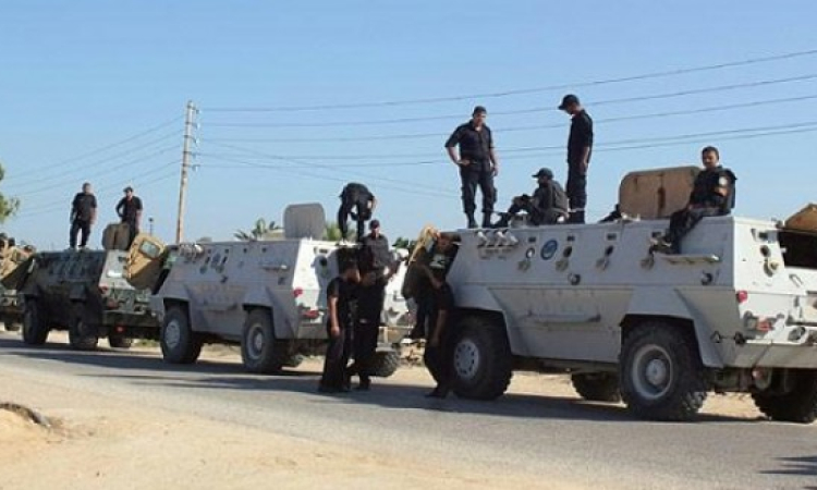 استشهاد ضابط و5 مجندين في انفجار عبوة ناسفة على طريق رفح