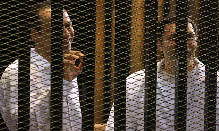 إخلاء سبيل علاء وجمال مبارك بعد قبول استشكالهما فى قضية قصور الرئاسة