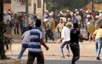 إصابة 3 في اشتباكات بين الشرطة والإخوان بالفيوم