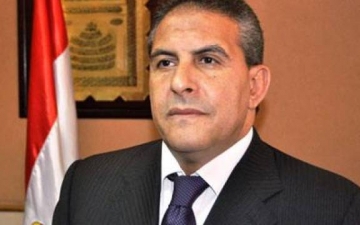 وزير الرياضة يصل ديوان عام محافظة الإسماعيلية