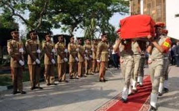 جنازة عسكرية للواء محمد السعيد عقب صلاة العصر