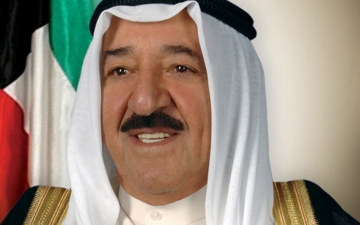 أمير الكويت لشيخ الأزهر: مصر قائدة الأمة العربية