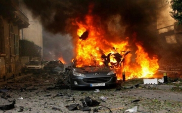 17 قتيلا في تفجيرين استهدفا مقرا حزبيا كرديا شمال بغداد