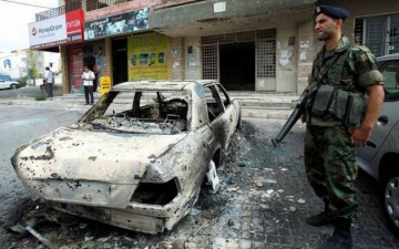قتيلان وعدد من الجرحى في أنفجار حاجز أمني بطريق بيروت دمشق