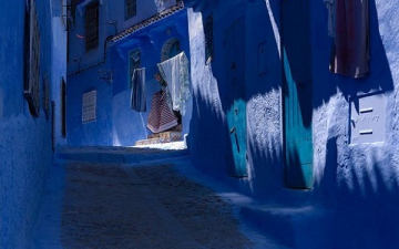 شفشاون .. مدينة مغربية جميع جدرانها زرقاء