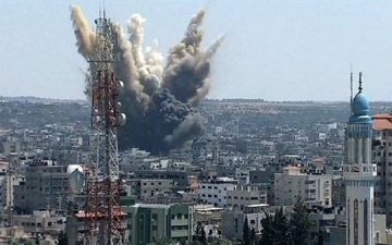 غارات اسرائيلية جديدة على غزة رداً على صواريخ اطلقت من القطاع