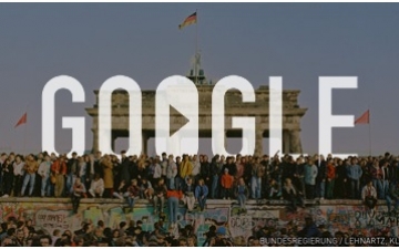 المانيا وجوجل يحتفلان بالذكرى ال 25 لسقوط جدار برلين