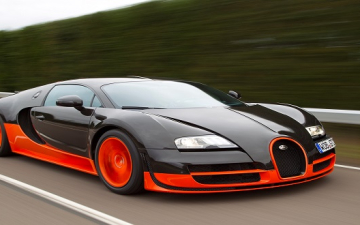 بالصور .. “بوجاتى فيرون” أسرع سيارة فى العالم بـ..2.5 مليون دولار بس