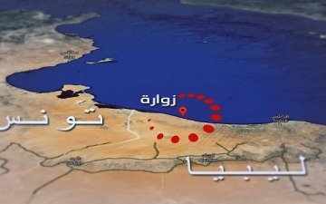 غارات جوية قرب ميناء نفطى فى شرق ليبيا والحدود مع تونس