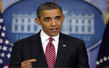 أوباما : واشنطن ستدافع عن شركائها الخليجيين بالقوة العسكرية