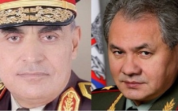 روسيا تشيد بالتعاون العسكرى مع مصر