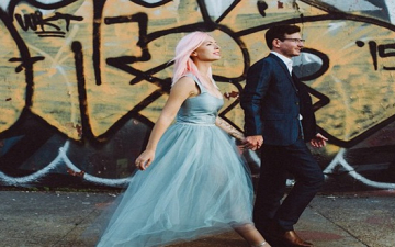 بالصور.. عروس صيف 2015 بالأزرق السماوى