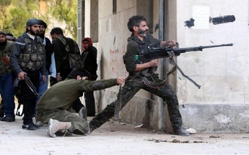 مقتل 100 شخص خلال الاشتباكات بين قوات النظام وداعش فى سوريا
