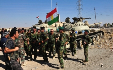 قوات البيشمركة الكردية تطلق عملية تحرير سنجار فى العراق