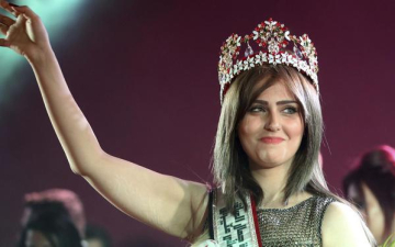 داعش يتوعد ملكة جمال العراق بـالسبى ما لم تنضم اليه !!