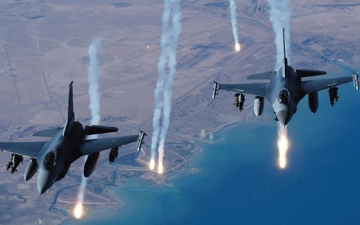 التحالف العربي يٌدمر منصة إطلاق صواريخ باليستية تابعة للحوثيين بمحافة الجوف اليمنية