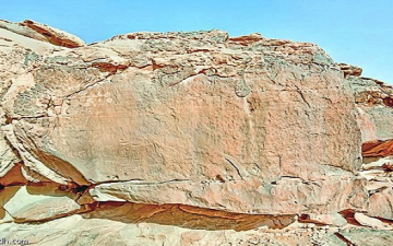 اكتشاف نقش أثرى للملك رمسيس الثالث شمال السعودية