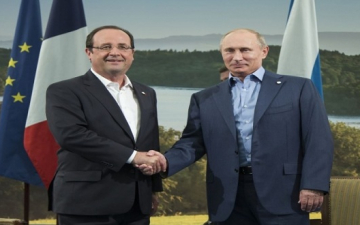 الرئيس الفرنسى يدعو بوتين إلى زيارة باريس