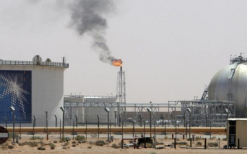 اندلاع حريق بمنشأة نفطية تابعة لـ أرامكو السعودية