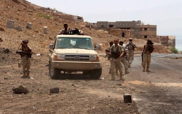 الجيش اليمنى يحبط هجوماً للحوثيين بمحافظة الضالع