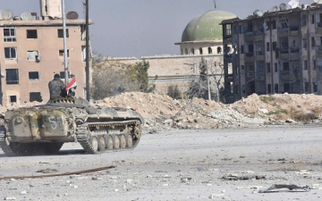 الجيش السوري يدمر تجمعات وخطوط إمداد مسلحي جبهة النصرة في درعا