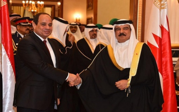 السيسى يزور البحرين اليوم لبحث المستجدات على الساحة العربية