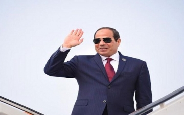 الرئيس عبدالفتاح السيسى يصل الإمارات