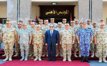 خلال اجتماعه بالمجلس الأعلى للقوات المسلحة .. السيسى يؤكد مواصلة العمل لضمان الحفاظ على أمن مصر