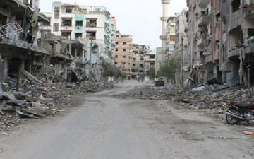 مصرع 5 أطفال بانفجار لغم فى الغوطة الشرقية