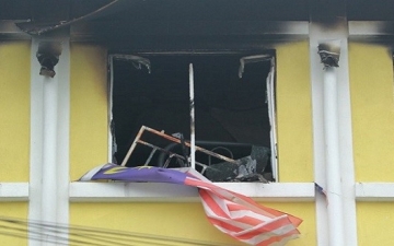 بالصور .. وفاة 25 فى حريق بمدرسة دينية فى ماليزيا