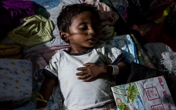 يونيسيف: 340 ألفا من أطفال الروهينجا يصارعون الموت فى ببنجلاديش