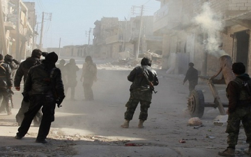 اشتباكات عنيفة بين القوات السورية وداعش فى دير الزور