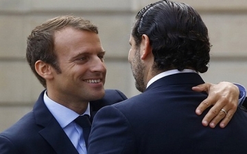 سعد الحريرى يصل باريس للقاء الرئيس الفرنسى
