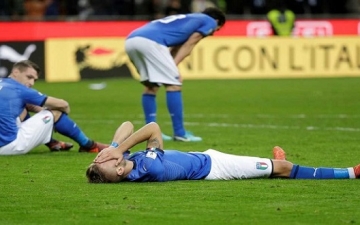إيطاليا تفشل فى التأهل للمونديال لأول مرة منذ 60 عاماً
