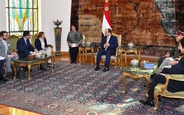 وزيرة دفاع فرنسا تشيد بجهود مصر فى مكافحة الارهاب