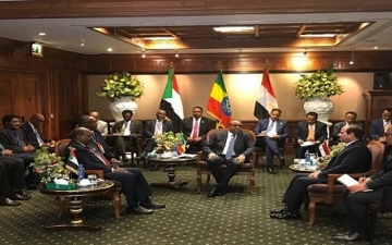 انطلاق جلسة المباحثات المصرية السودانية الاثيوبية الموسعة فى أديس أبابا