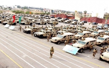 بالصور .. استعدادات القوات المسلحة لتأمين الإنتخابات الرئاسية بكافة المحافظات