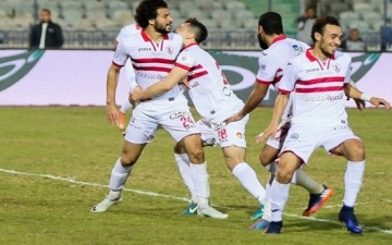مباراة الزمالك والإنتاج الحربى بدور الـ8 لكأس مصر باستاد برج العرب