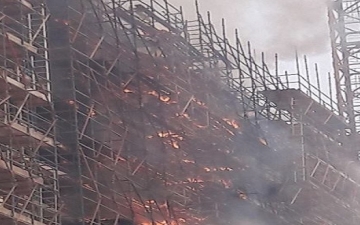 “أش أ”: النائب العام يأمر بالتحقيق فى حادث حريق بمنطقة انشاءات المتحف الكبير