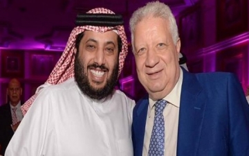 مرتضى منصور يمنح تركى آل الشيخ الرئاسة الشرفية للزمالك