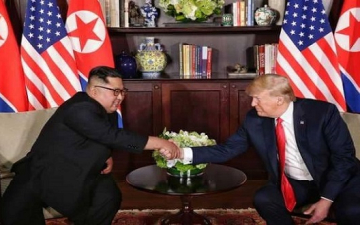 ترامب يتطلع إلى قمة ثانية مع زعيم كوريا الشمالية