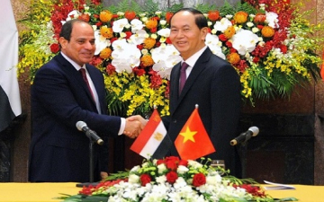 قمة مصرية – فيتنامية اليوم بالقاهرة بين الرئيسين السيسى وكوانج