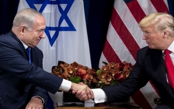 ترامب يعلن تأييده لحل الدولتين ويتحدث عن خطة لتحقيق السلام بين الفلسطينيين والاسرائيليين