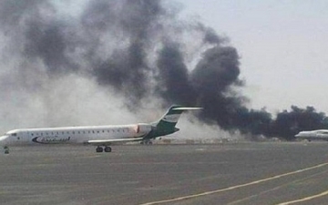 9 مصابين فى هجوم جديد للحوثيين على مطار أبها السعودى