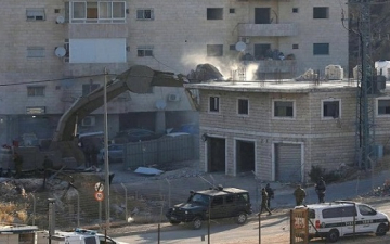 إسرائيل تهدم منازل فلسطينيين قرب القدس