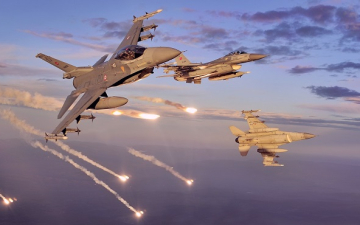 الطيران التركى يستهدف منطقة كردية فى الرقة شمال سوريا