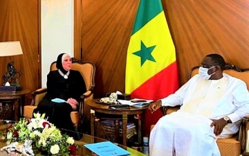 الرئيس السنغالى يعلن دعم بلاده لحقوق مصر فى مياه نهر النيل